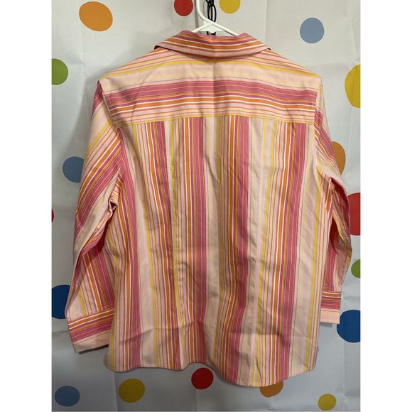 NEW Foxcroft Wrinkle Free Shirt Size 10 💕🌿 - Picture 7 of 11